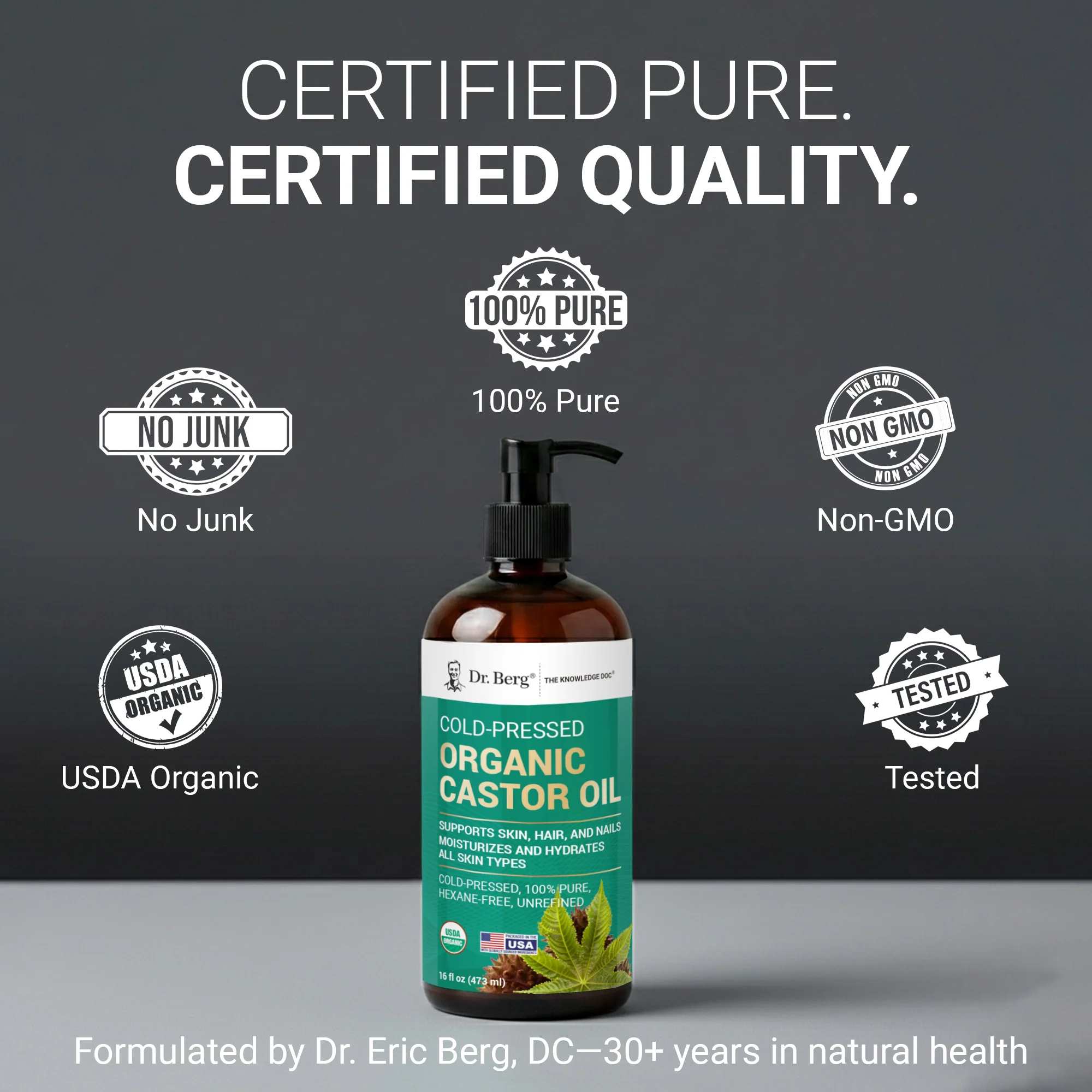 Organic Castor Oil – Cold-Pressed, Pure, Hexane-Free - Image 7