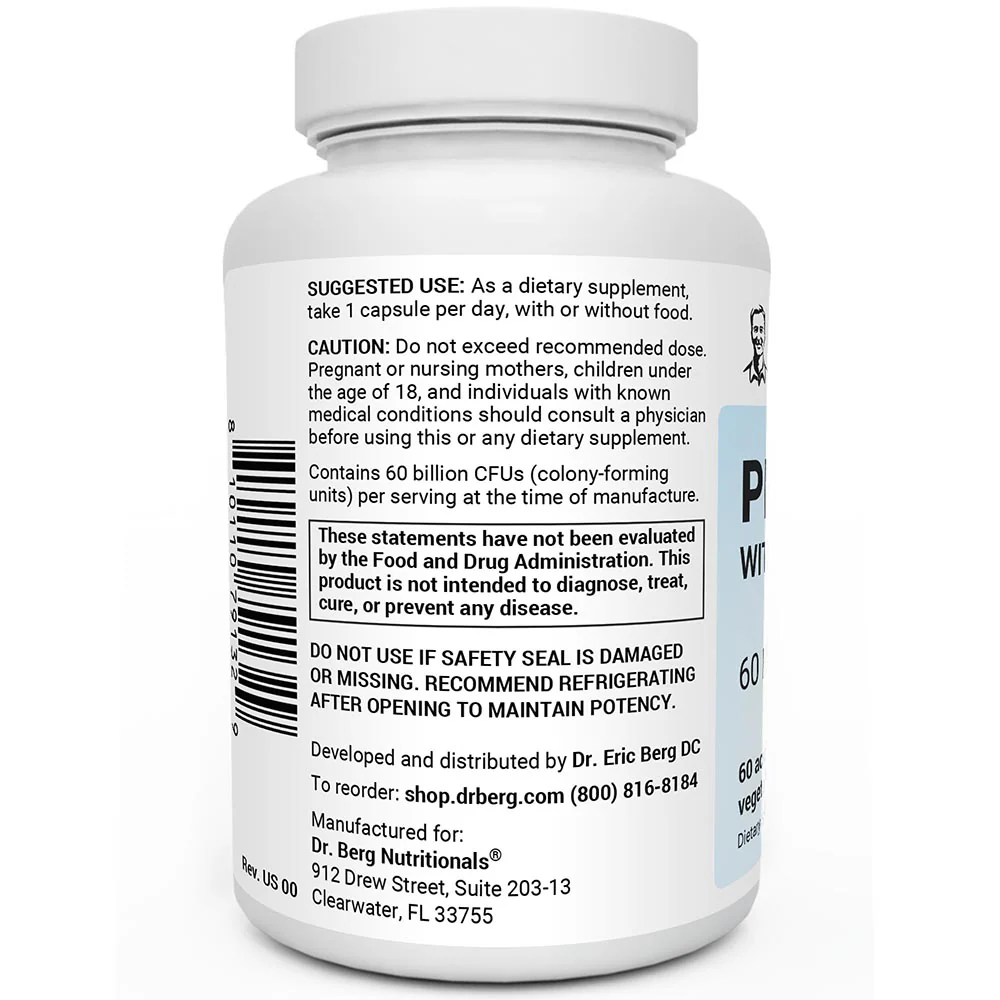 Dr. Berg Probiotics with Prebiotic Blend - Image 15